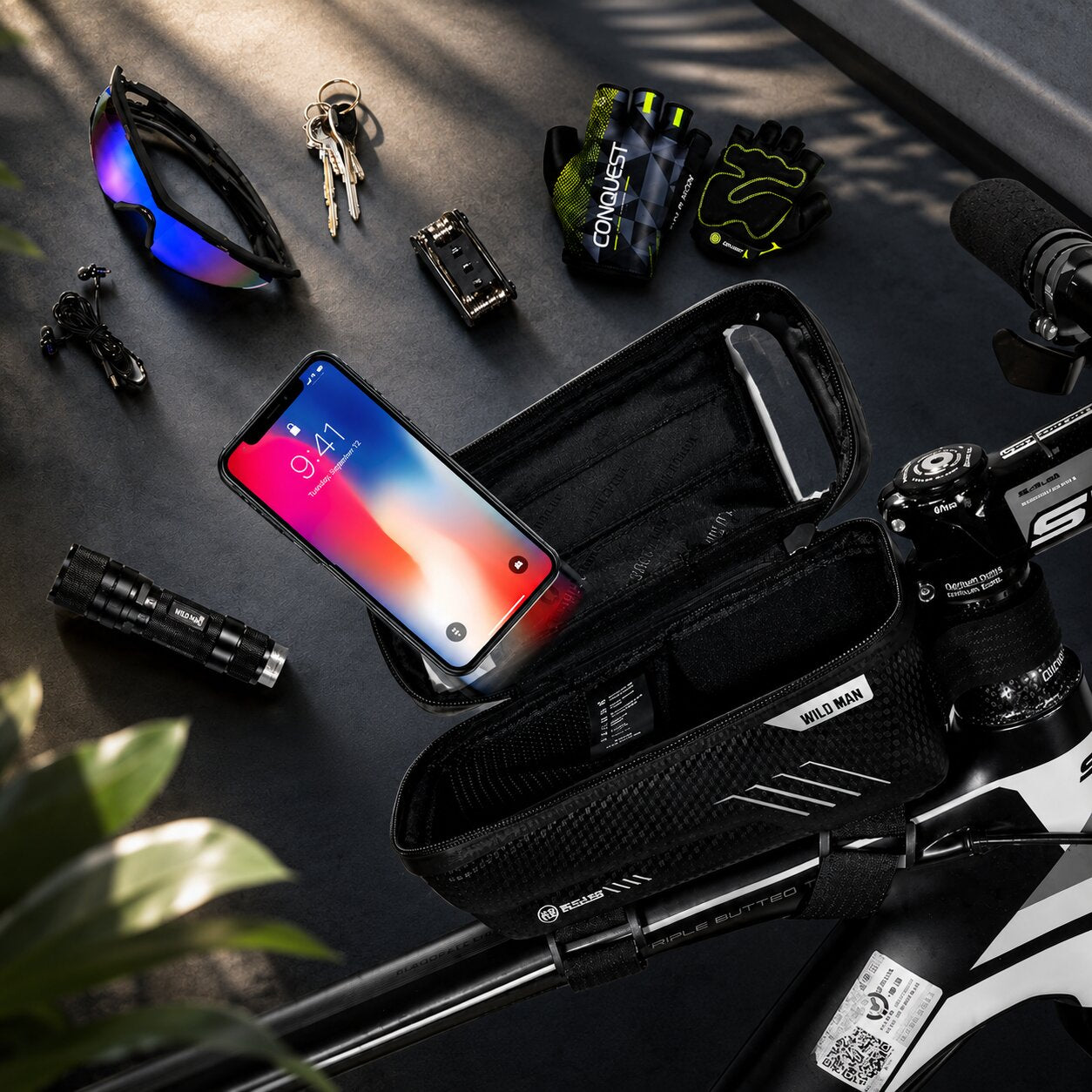 RideGuard torba rowerowa z okienkiem na telefon
