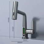 FlexiHahn Flexibler Wasserhahn mit LED-Temperaturanzeige