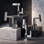 FlexiHahn Flexibler Wasserhahn mit LED-Temperaturanzeige