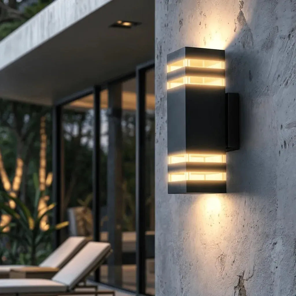LumiWall LED udendørs væglampe med op- og nedadrettet belysning