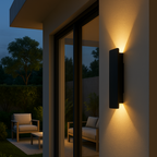 LED lampa ścienna zewnętrzna IP65 z aluminium