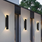 LED lampa ścienna zewnętrzna IP65 z aluminium