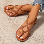 Belvona SommerSchritt Damen Sandalen mit Kreuzriemen und Fersenriemen