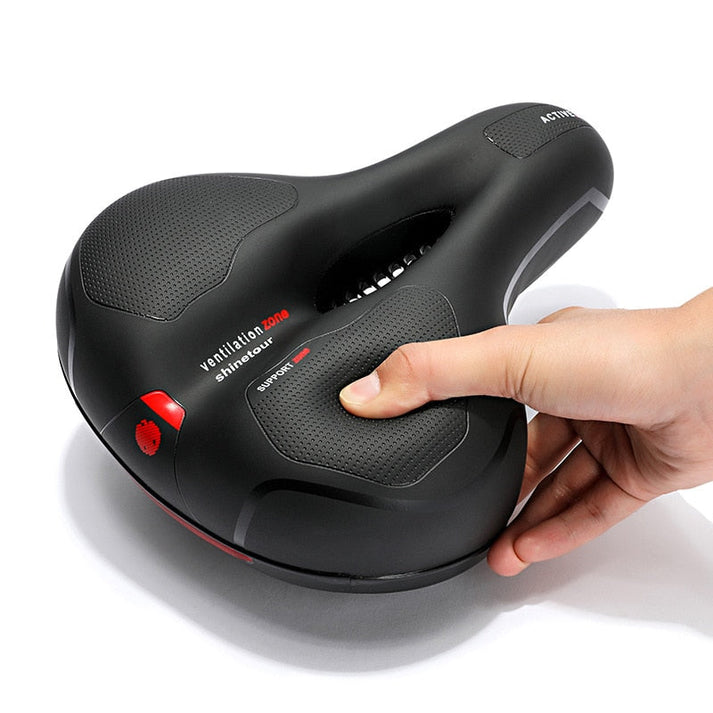 VeloSoft Komfort Fahrradsattel Gel Ergonomisch Atmungsaktiv